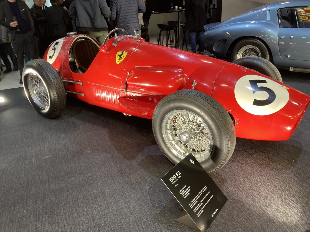 Ferrari 500 F2 1954 4 cyl. 2.0 185ch
